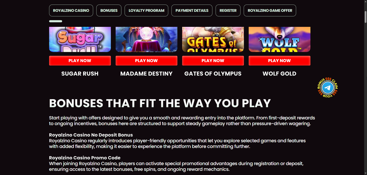 Royalzino Casino Casino